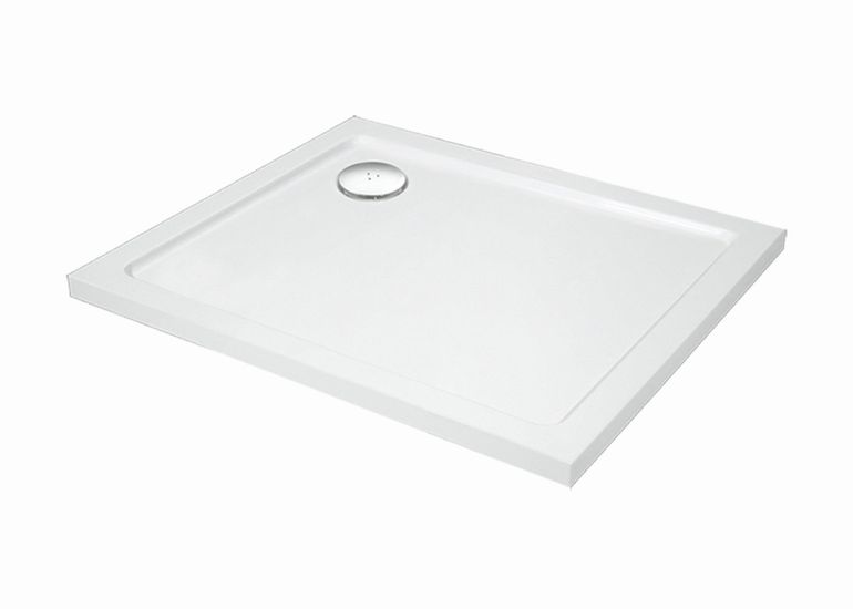 AQUATEK SMC 100 x 70cm obdĺžniková sprchová vanička, polymér, biela, SMC100X70