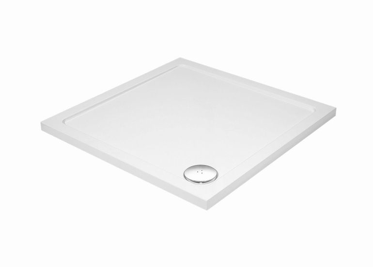 AQUATEK SMC 90 x 90cm štvorcová sprchová vanička, polymér, biela, SMC90SQ