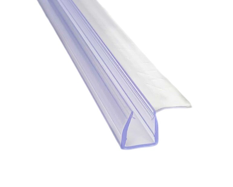 AQUATEK tesnenie spodné 8 pre sklo 8mm, dĺžka 200cm, PVC, S-8-8