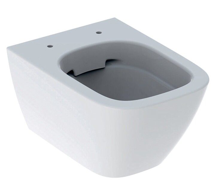 GEBERIT SMYLE SQUARE 49cm Rimfree WC závesné krátke, biela, 500.379.01.1