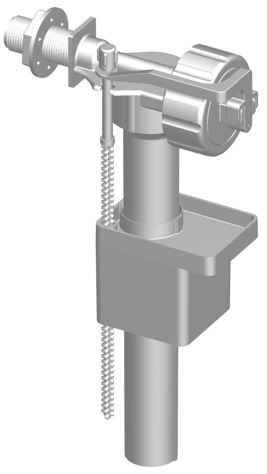 SAM HOLDING P-2446EF 3/8" ventil napúšťací k splachovacím nádržkám, 621242