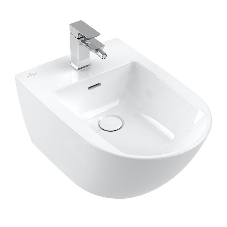 VILLEROY & BOCH SUBWAY 3.0 bidet závesný, biely Stome CeramiPlus, 447000RW